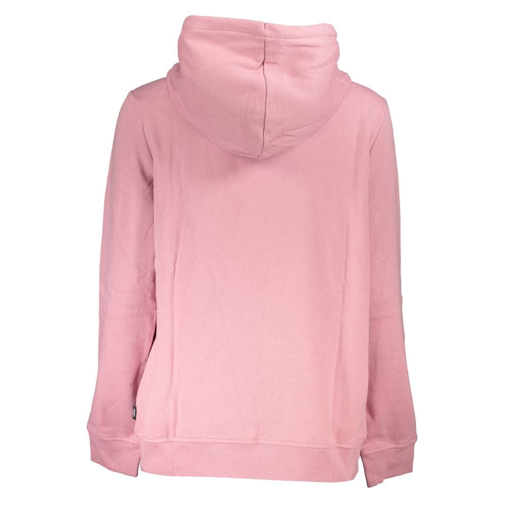 Sudadera con capucha de polar rosa chic de Vans