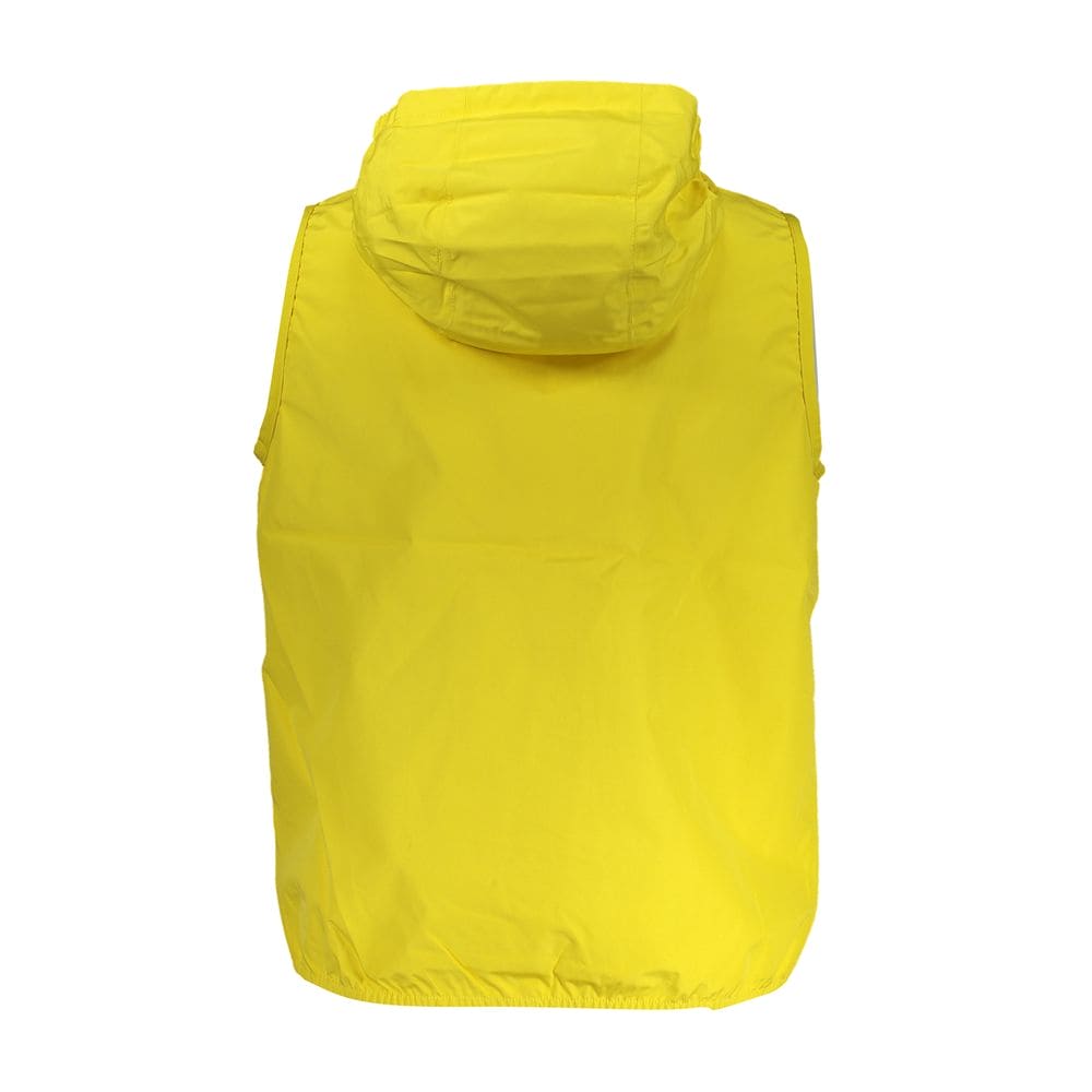 Veste de créateur jaune sans manches K-WAY Sleek