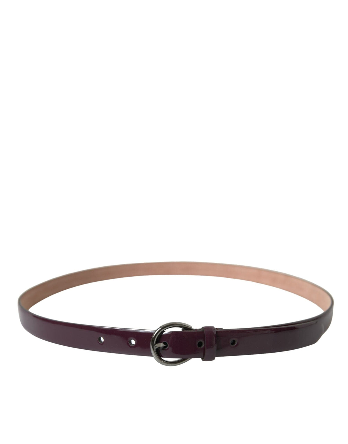 Ceinture élégante en cuir marron Dolce &amp; Gabbana