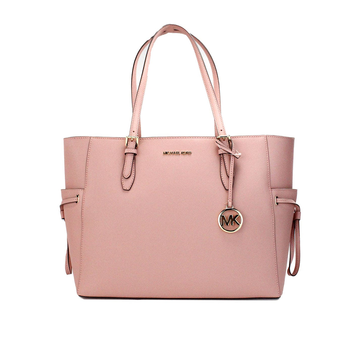 Sac fourre-tout de voyage à cordon en cuir Primrose de grande taille Michael Kors Gilly