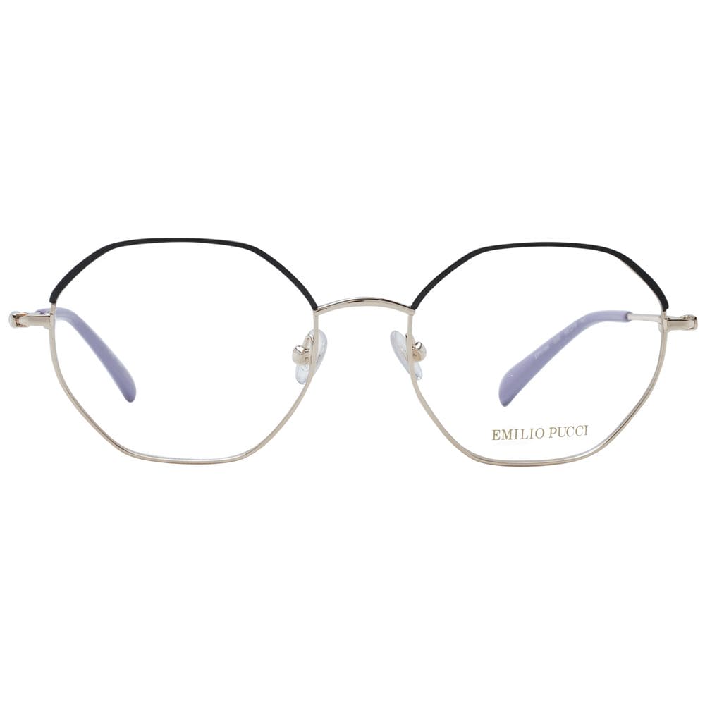 Emilio Pucci Black Metal Glasses (Frames)