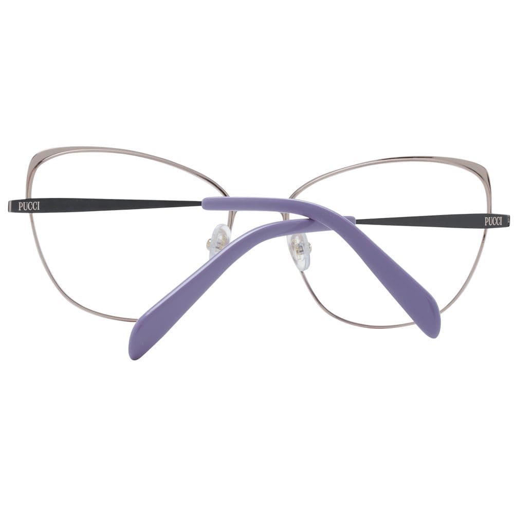 Emilio Pucci Black Metal Glasses (Frames)