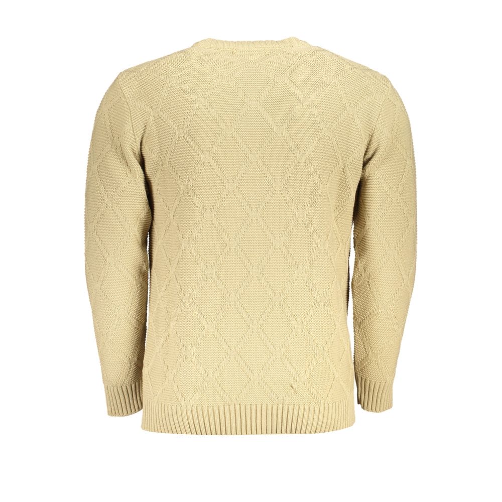 U.S. Grand Polo Elegant Diamond Pattern Crew Neck Sweater