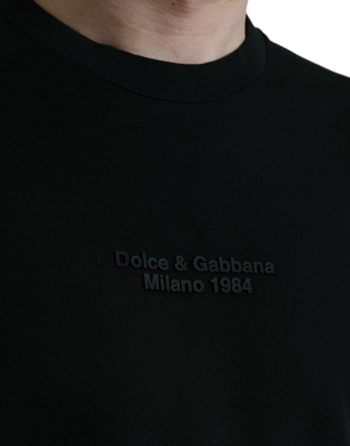 T-shirt ras du cou élégant à imprimé léopard Dolce &amp; Gabbana