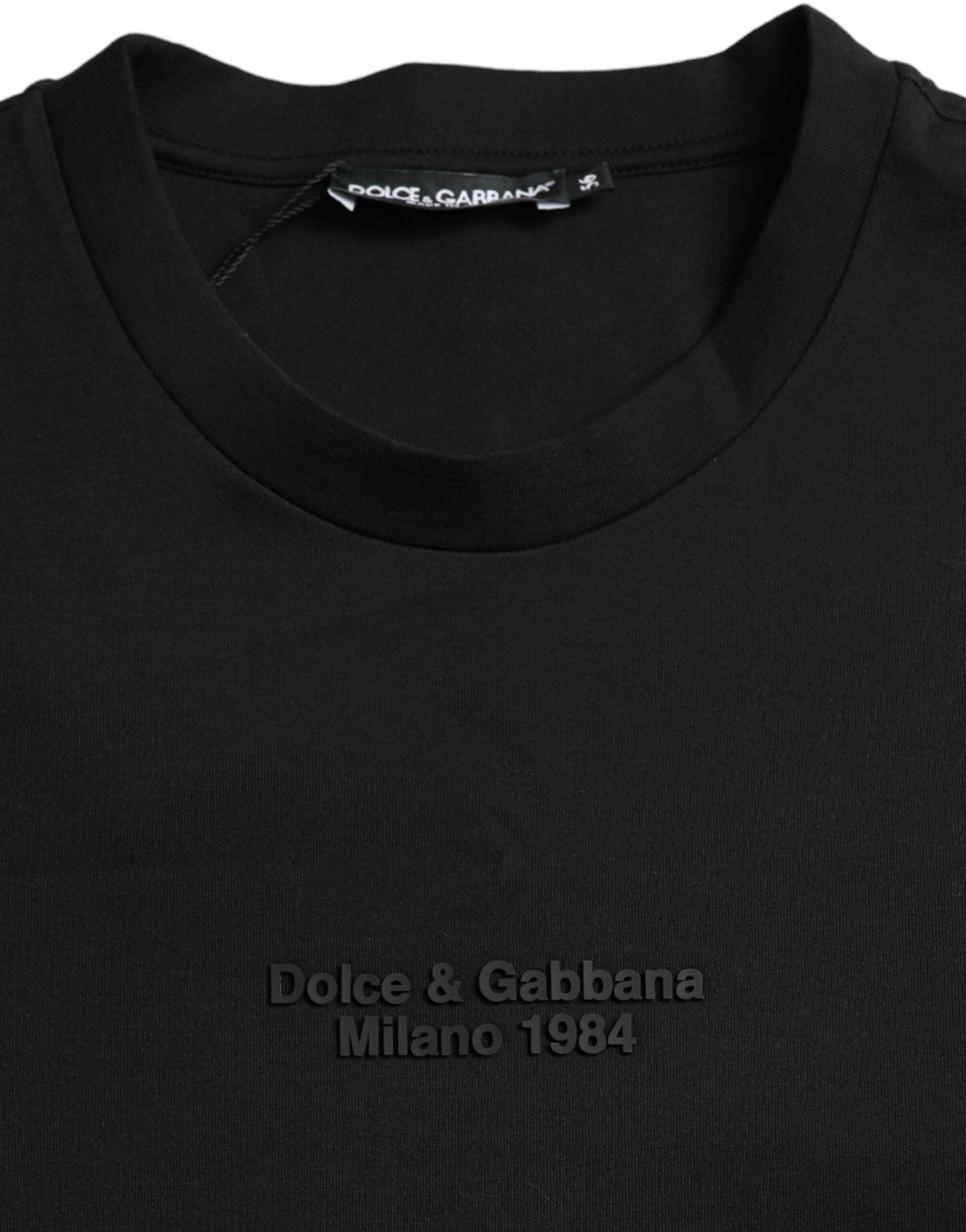 T-shirt ras du cou élégant à imprimé léopard Dolce &amp; Gabbana