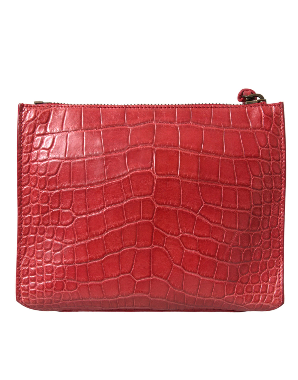 Bolso de mano Balenciaga de piel de cocodrilo roja exótica