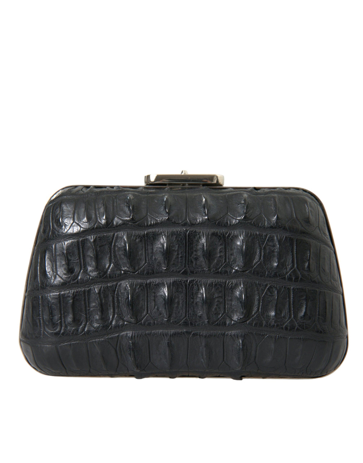 Pochette de soirée élégante en cuir de crocodile Balenciaga