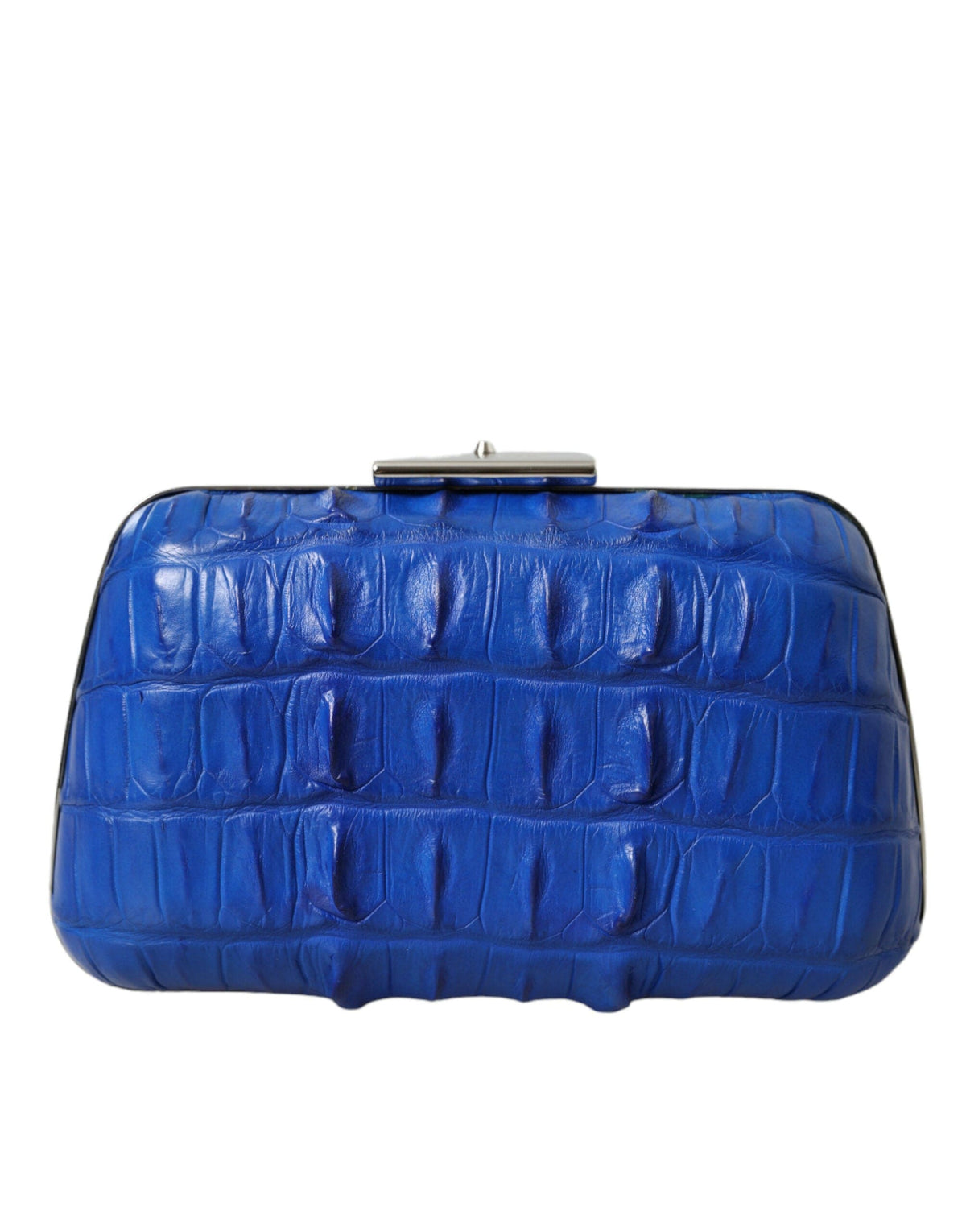 Bolso de mano Balenciaga de piel de cocodrilo en azul eléctrico