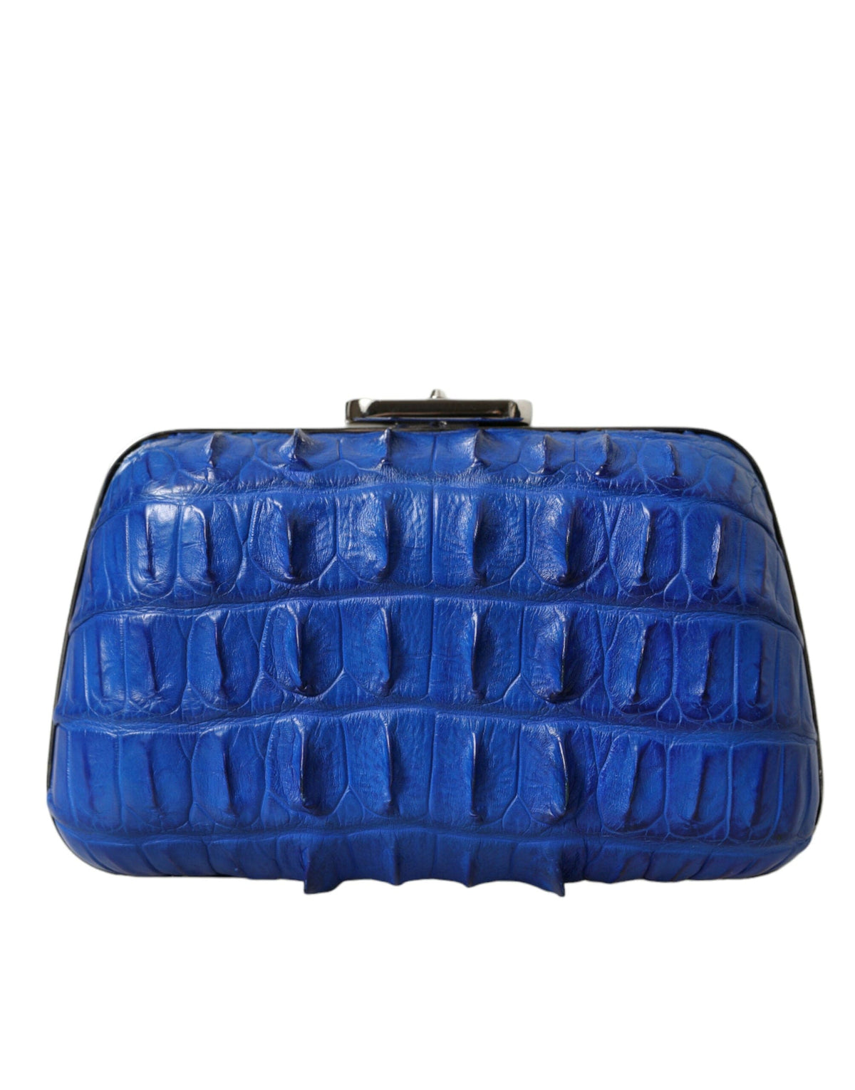 Bolso de mano Balenciaga de piel de cocodrilo en azul eléctrico