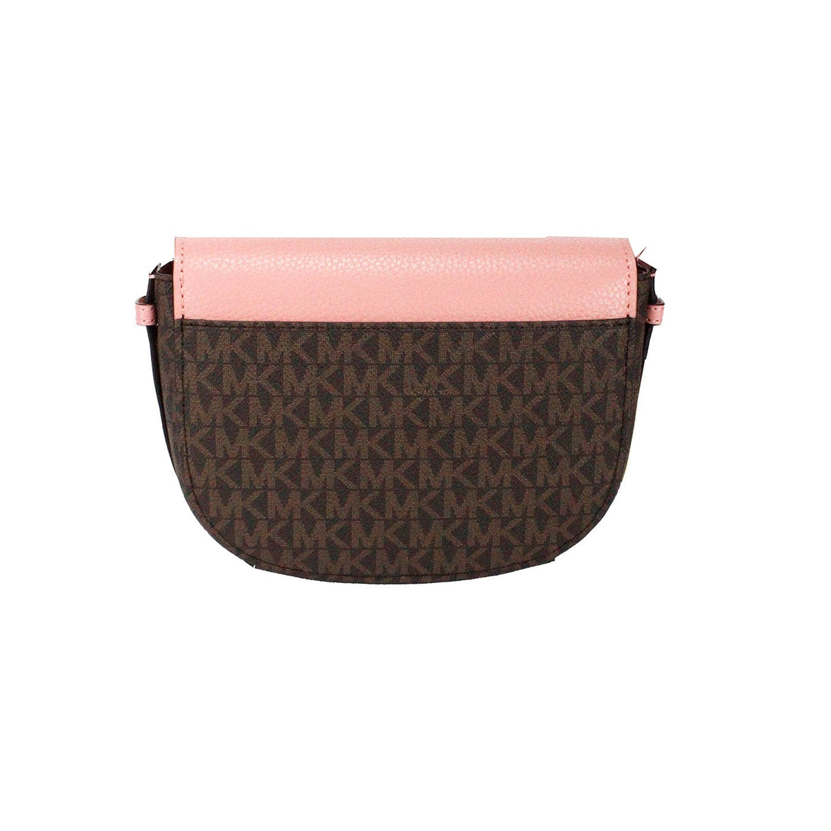 Sac à bandoulière à rabat en PVC Reed Small Primrose Signature de Michael Kors