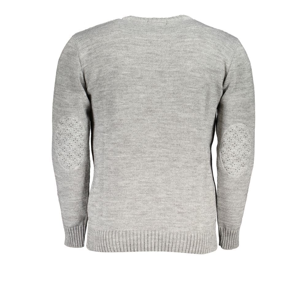 Pull en tissu gris US Grand Polo