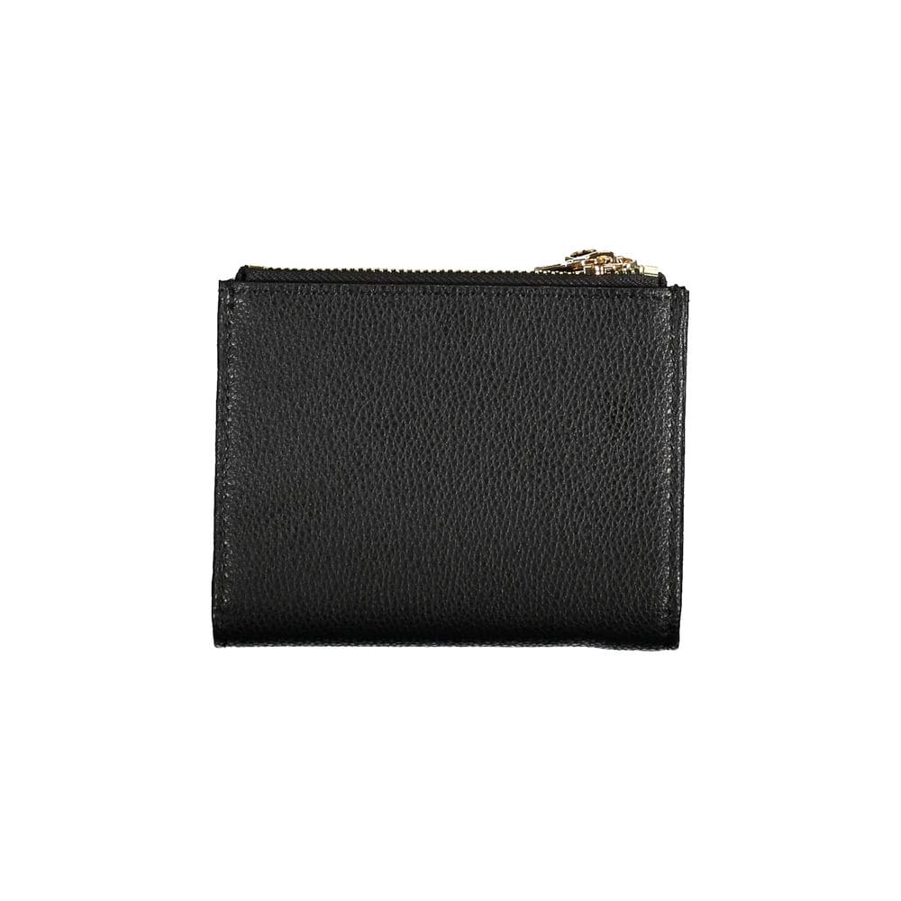 Cartera de piel negra Patrizia Pepe