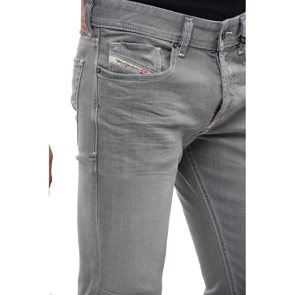 Jean et pantalon en coton gris Diesel