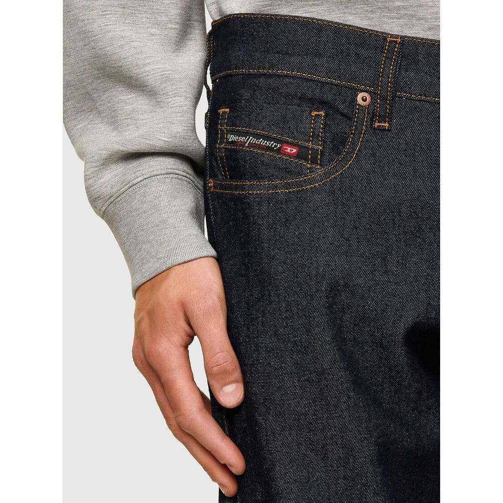 Jean et pantalon Diesel en lyocell bleu