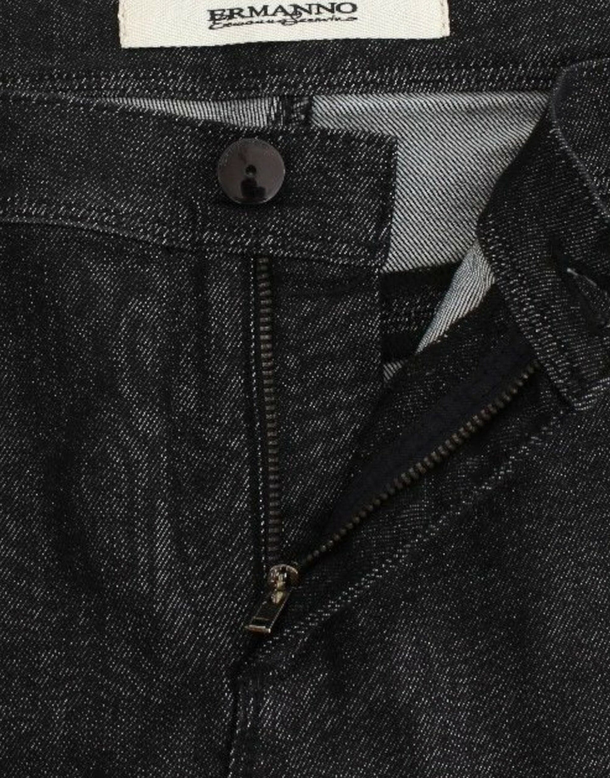 Jean skinny noir chic Ermanno Scervino - Coupe élégante et ajustée