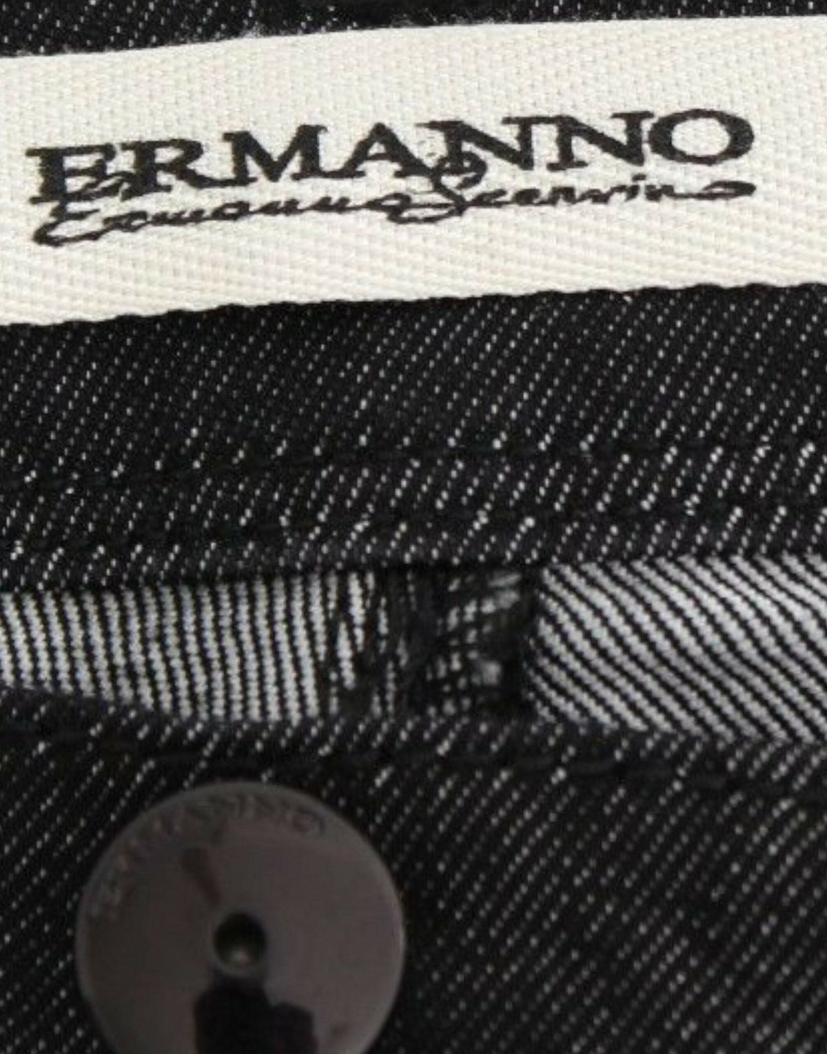 Jean skinny noir chic Ermanno Scervino - Coupe élégante et ajustée