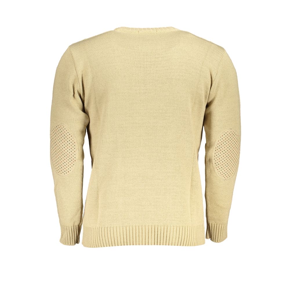 Pull en tissu beige US Grand Polo