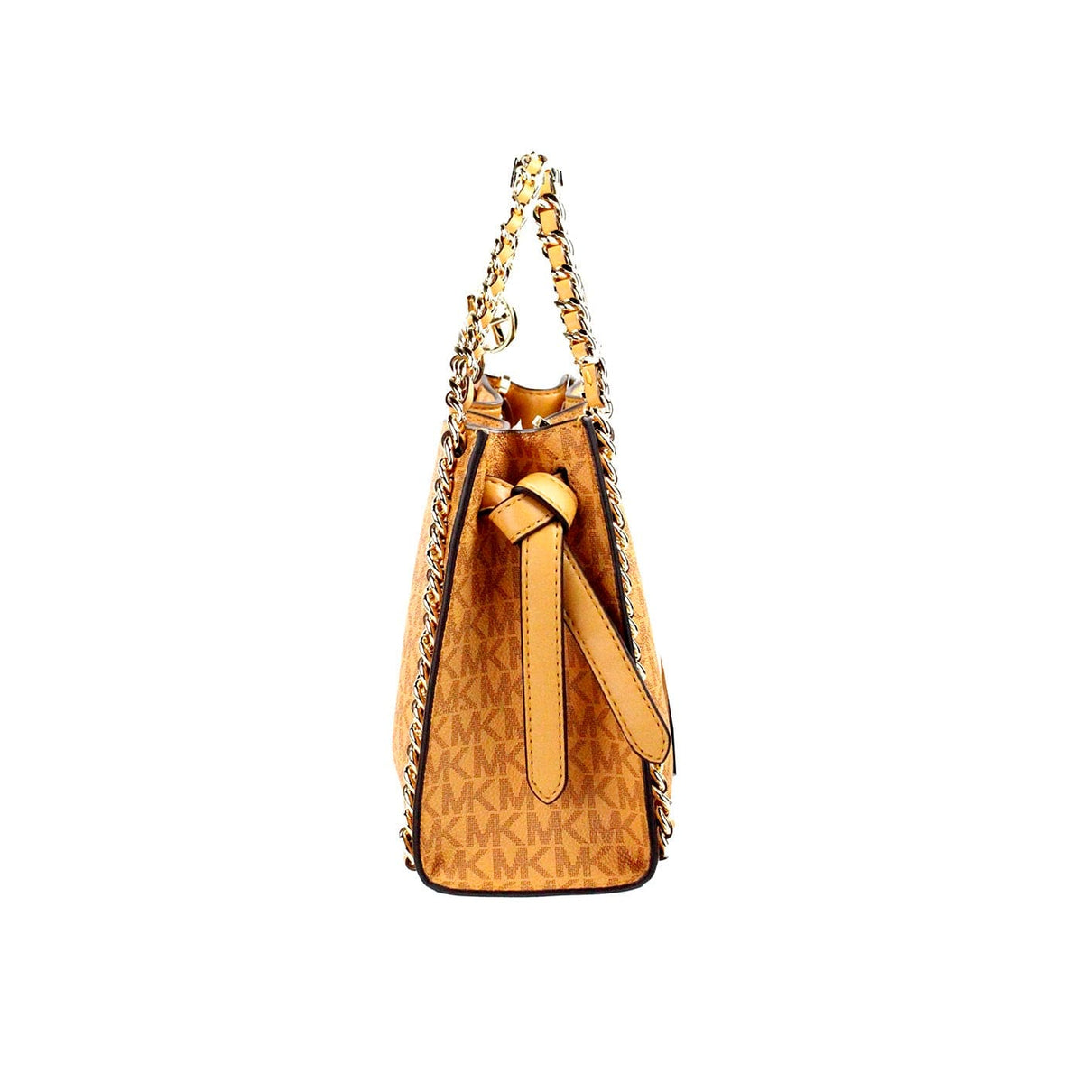 Sac à bandoulière Michael Kors Mina Small avec ceinture et chaîne en PVC Cider Signature