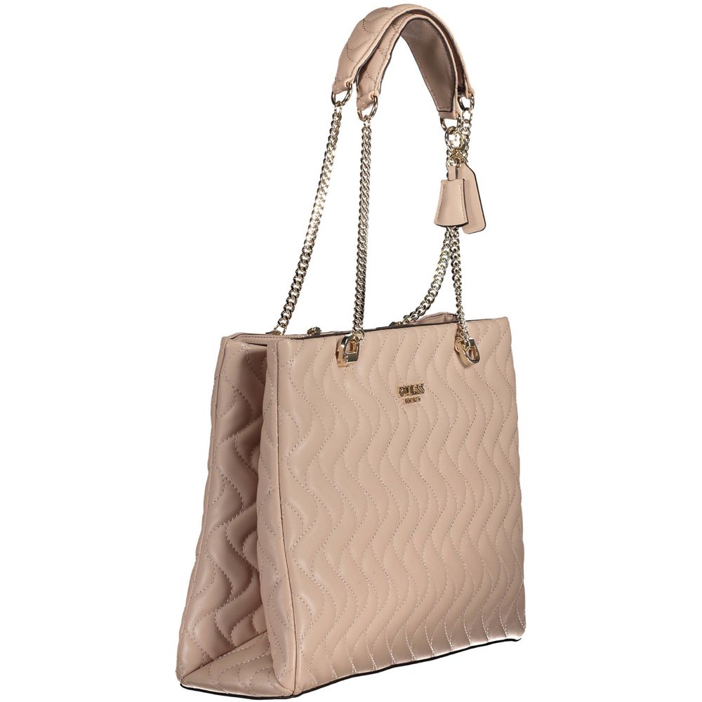 Sac à main Guess Jeans en polyéthylène rose