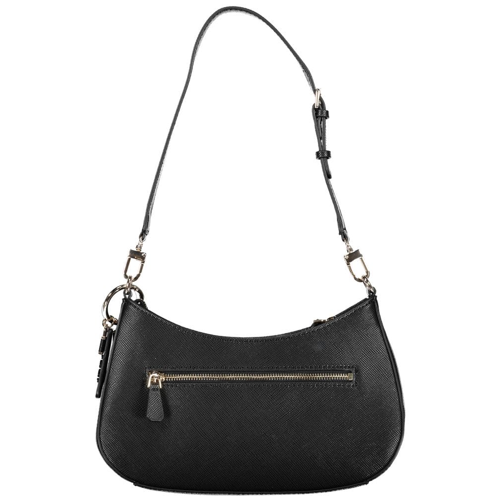 Guess Jeans Black Polyethylene Handbag