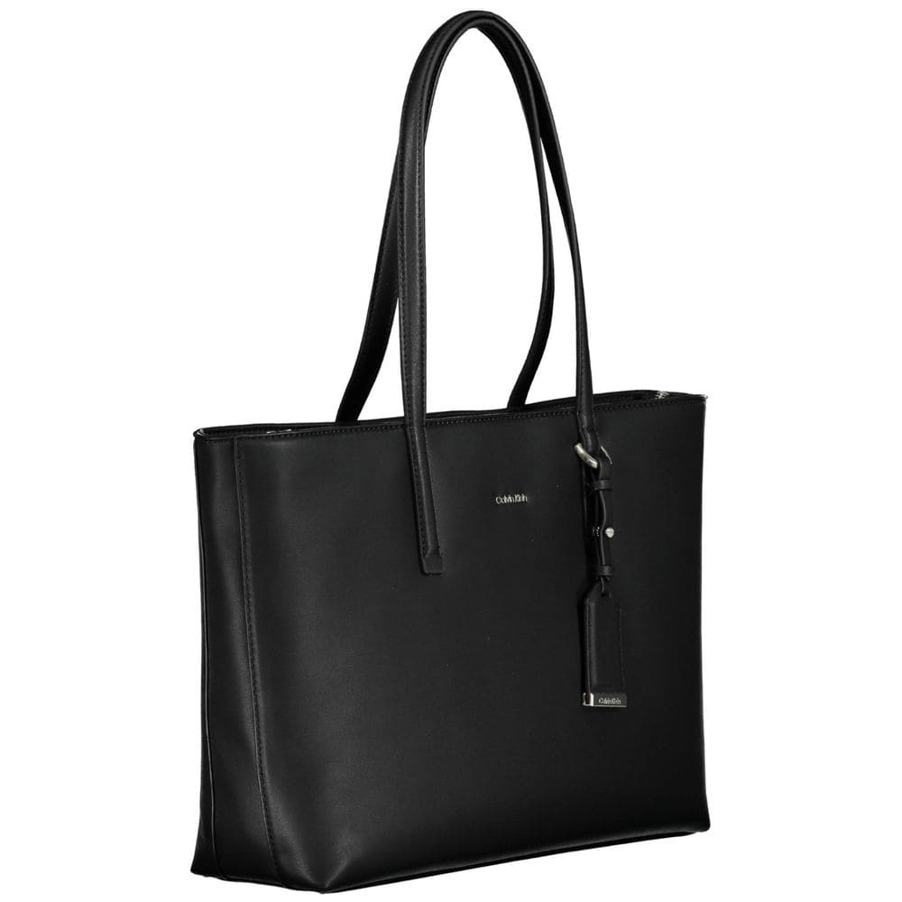 Calvin Klein Black Polyester Handbag