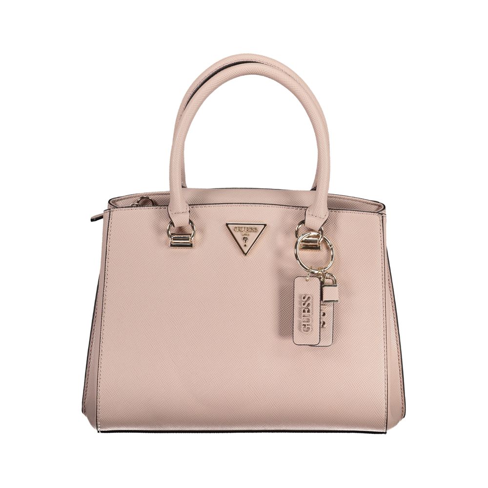 Sac à main Guess Jeans en polyéthylène rose