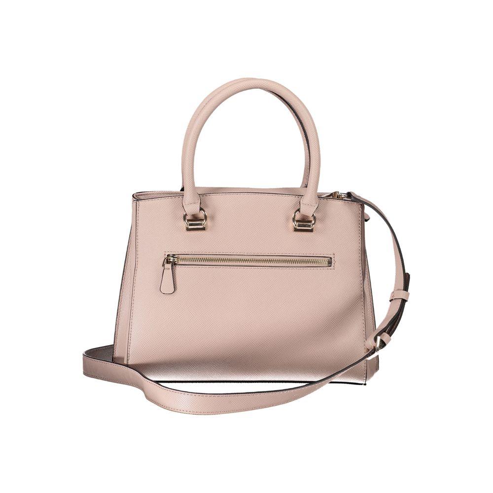 Sac à main Guess Jeans en polyéthylène rose