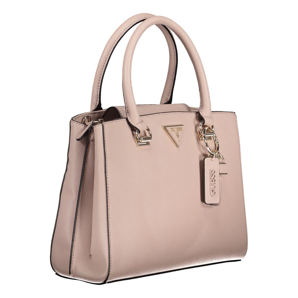 Sac à main Guess Jeans en polyéthylène rose