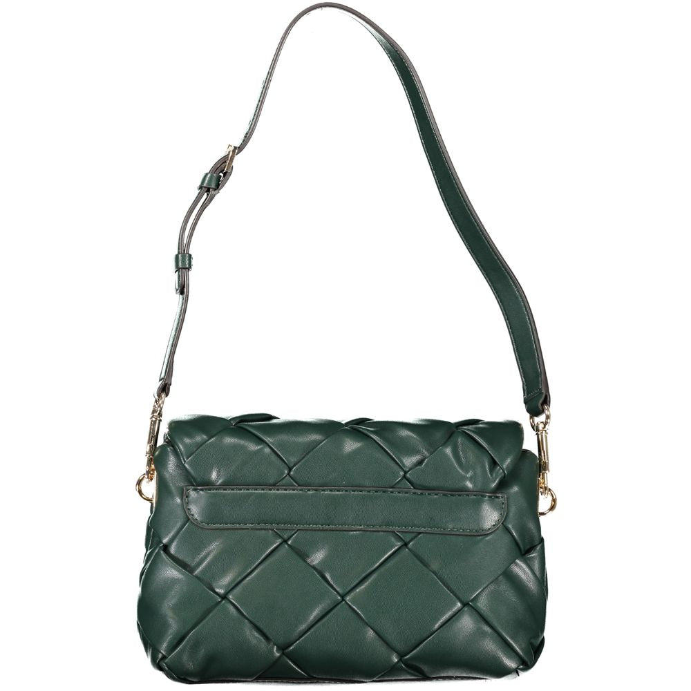 Bolso de mano de polietileno verde Guess Jeans