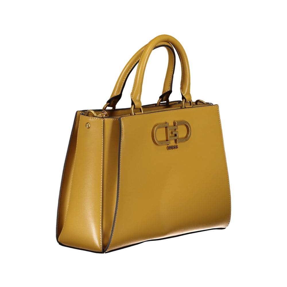 Sac à main Guess Jeans en polyéthylène jaune