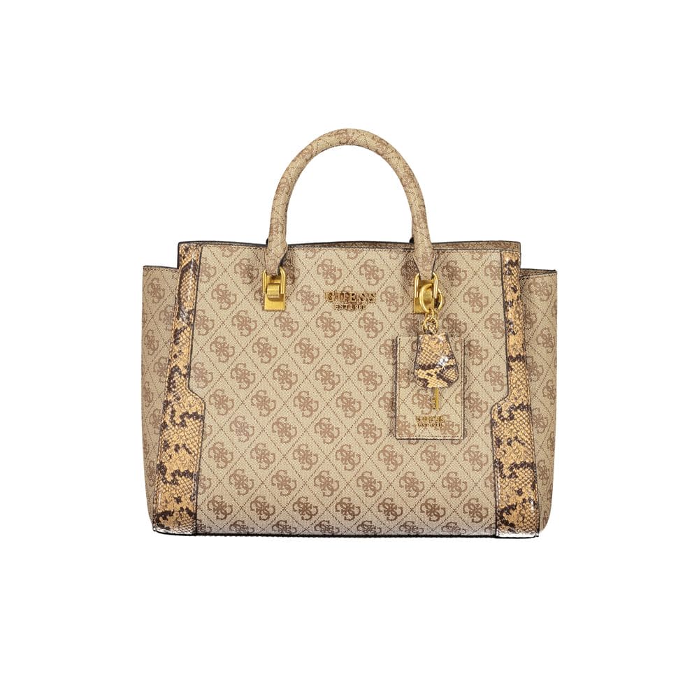 Sac à main Guess Jeans en polyéthylène beige