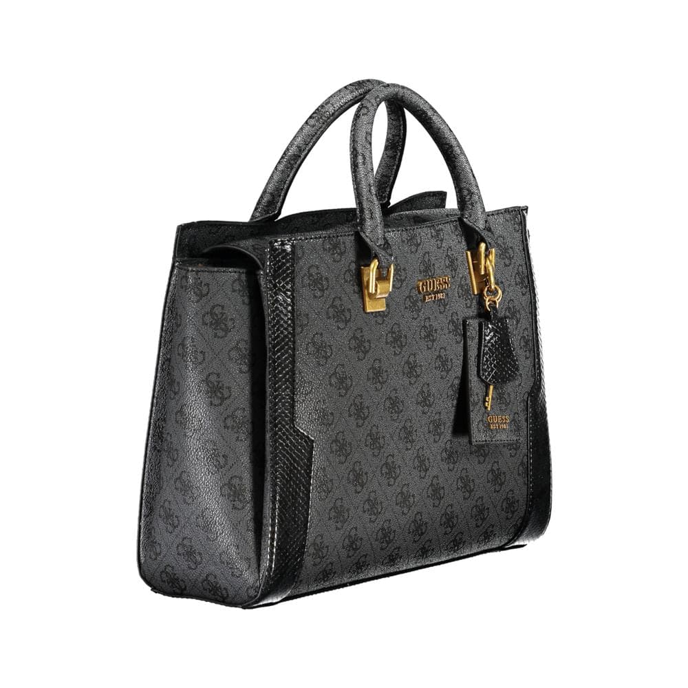 Sac à main Guess Jeans en polyéthylène noir