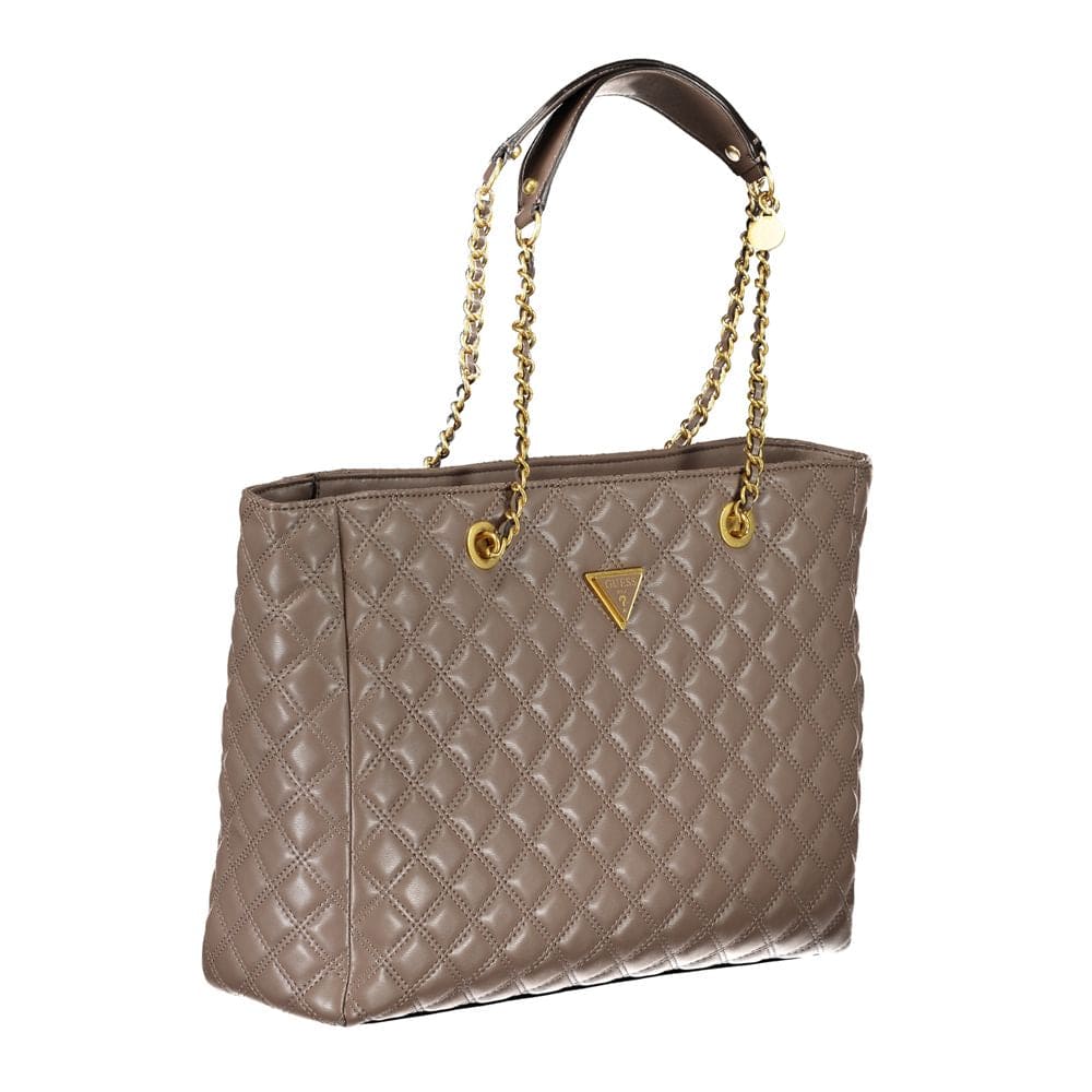 Sac à main Guess Jeans en polyéthylène beige