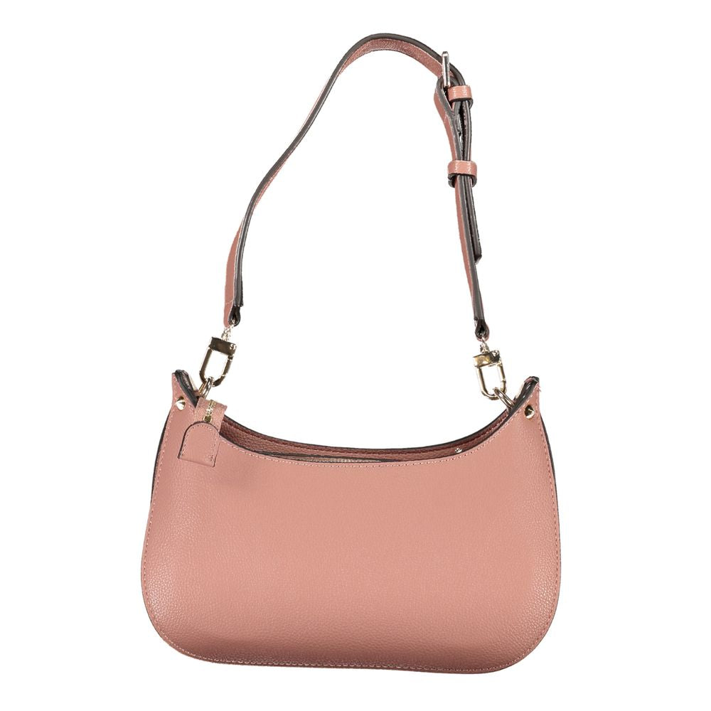 Bolso de mano de polietileno rosa Guess Jeans