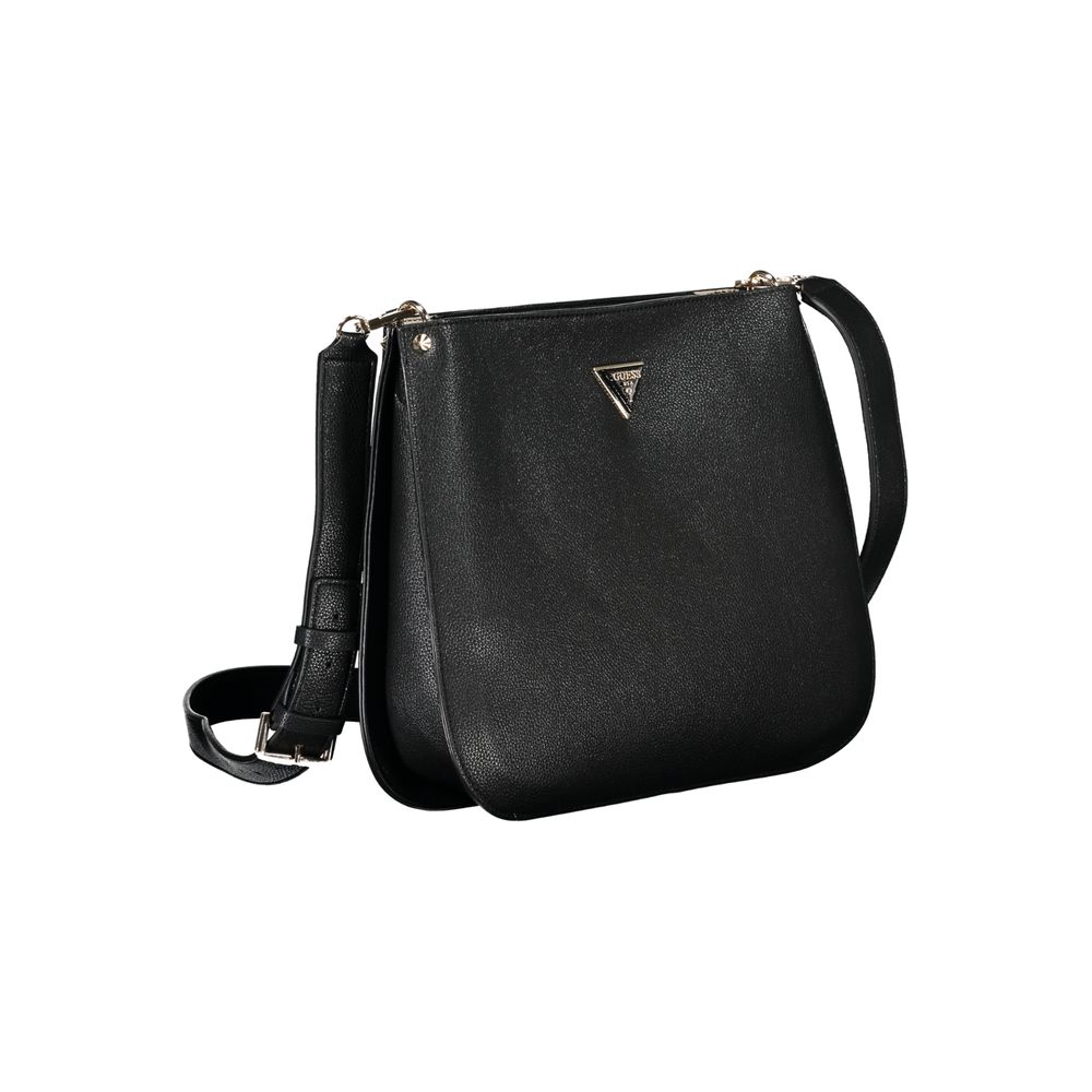 Bolso de mano de polietileno negro Guess Jeans