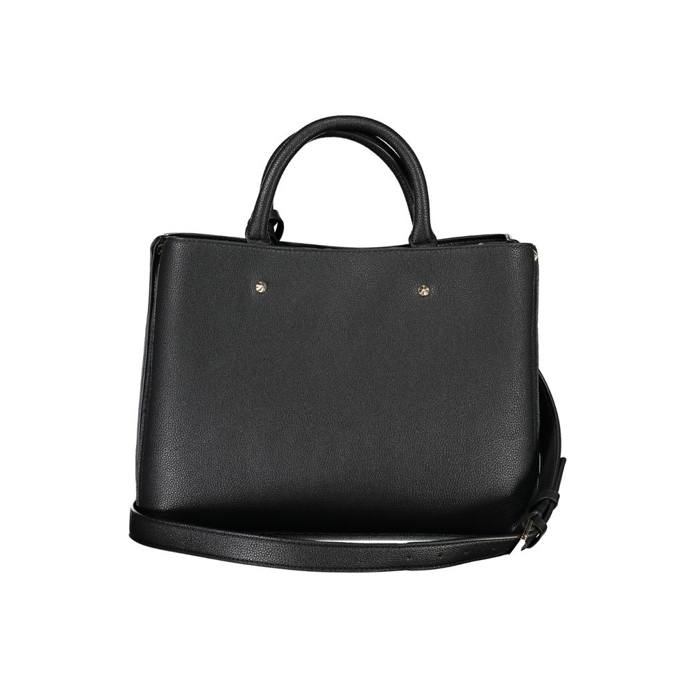 Bolso de mano de polietileno negro Guess Jeans