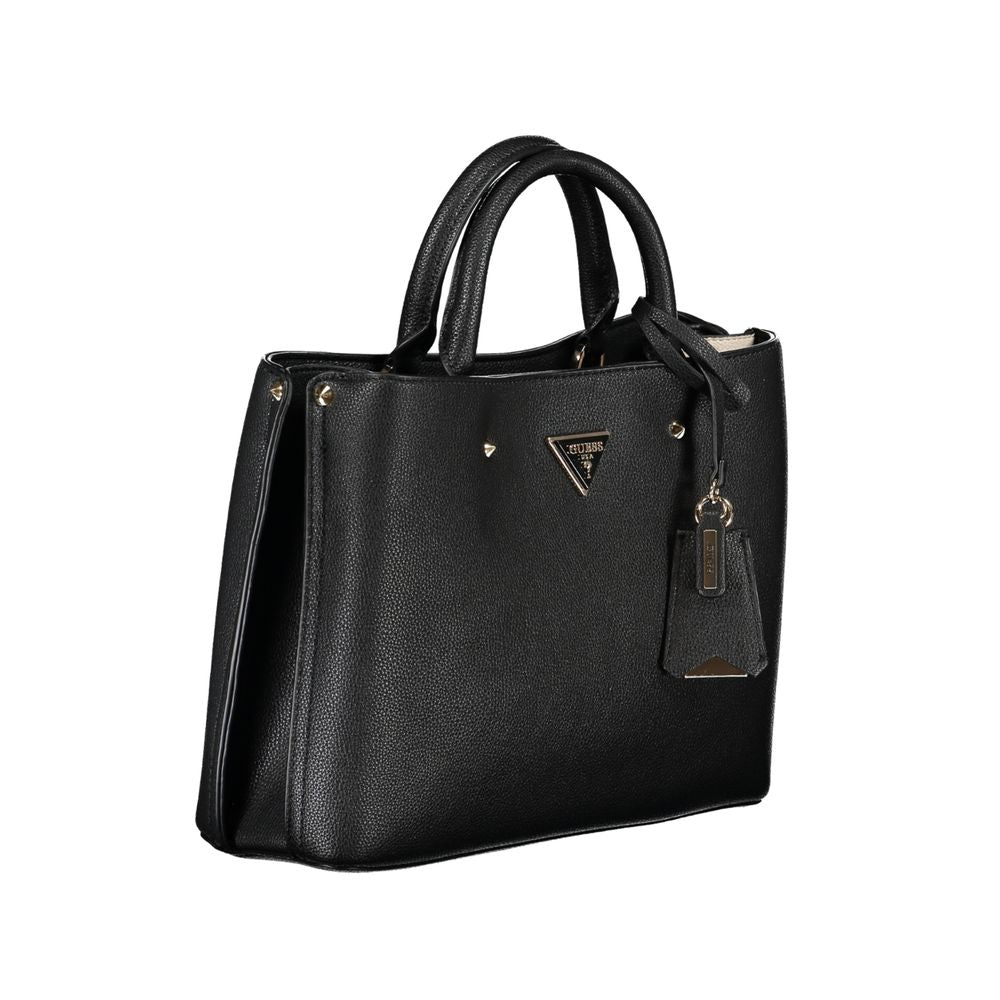 Sac à main Guess Jeans en polyéthylène noir