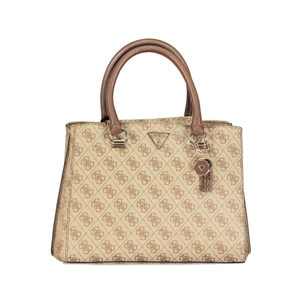 Sac à main Guess Jeans en polyéthylène beige