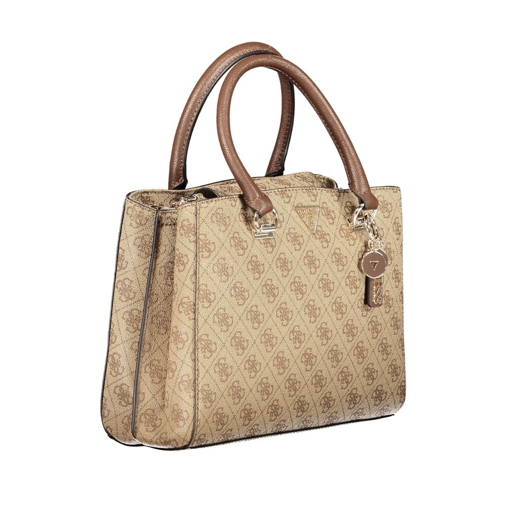 Sac à main Guess Jeans en polyéthylène beige