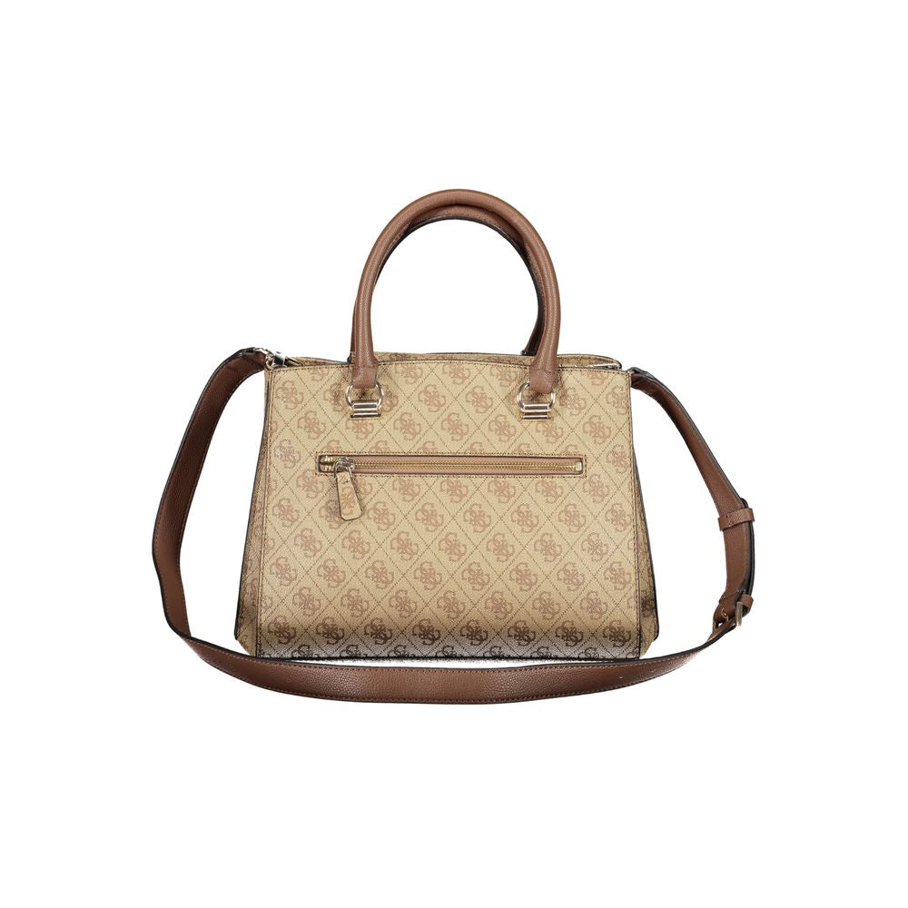 Sac à main Guess Jeans en polyéthylène beige