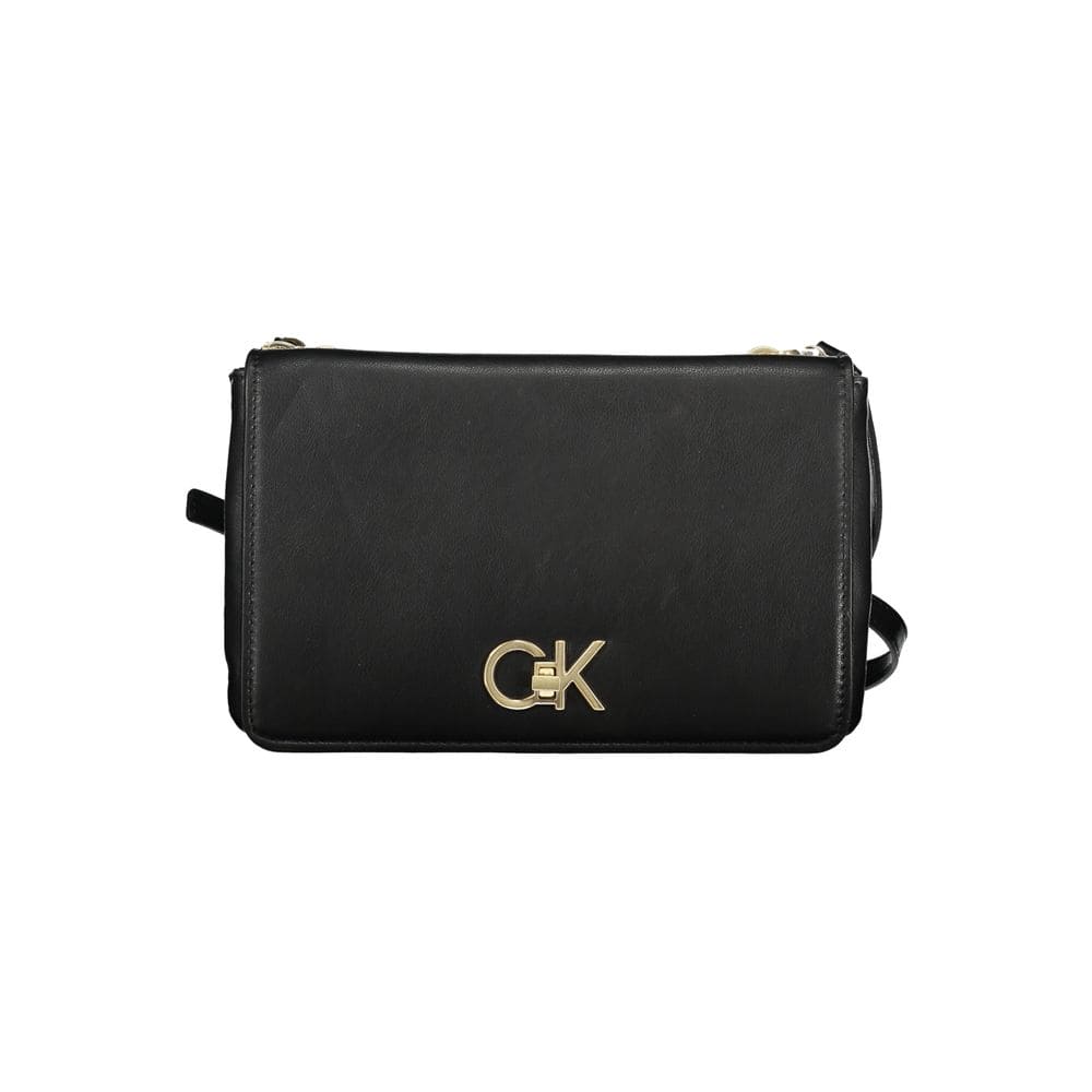 Calvin Klein Black Polyester Handbag