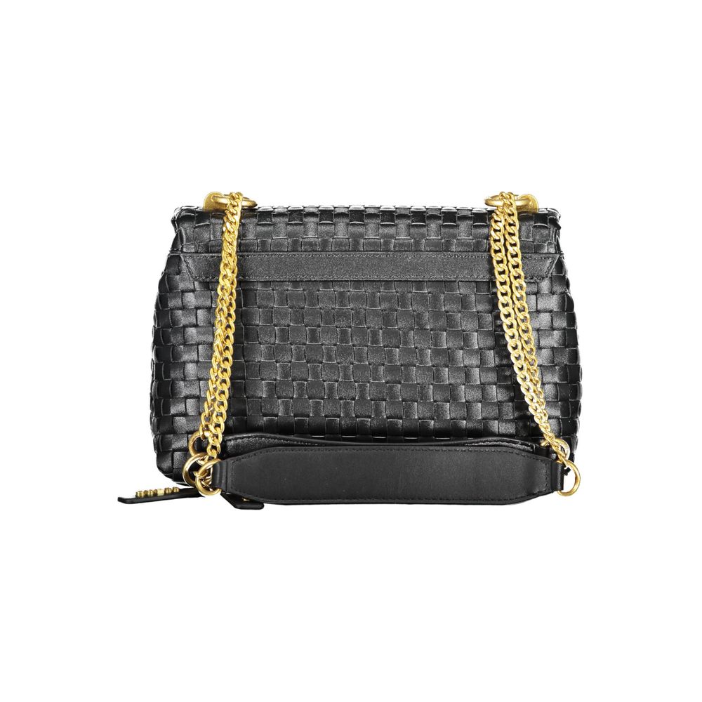 Bolso de mano de polietileno negro Guess Jeans