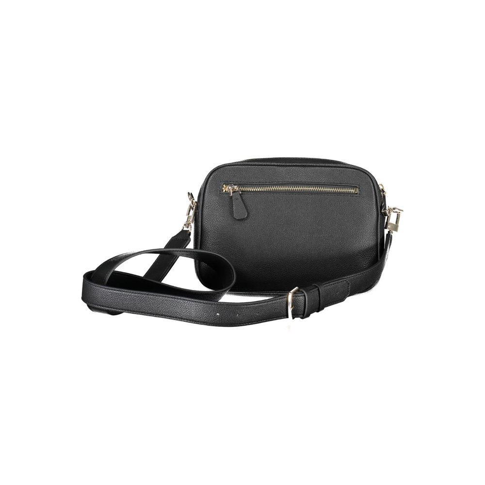 Bolso de mano de polietileno negro Guess Jeans