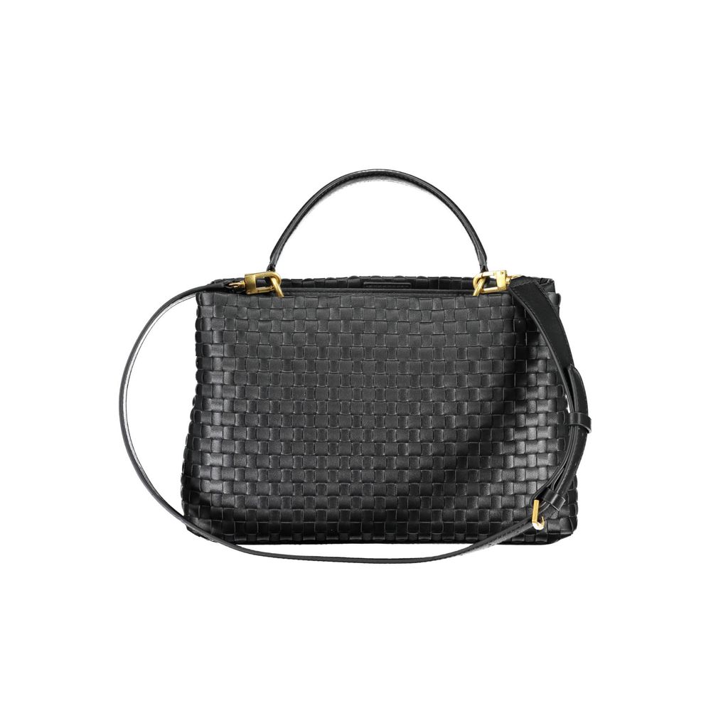 Bolso de mano de polietileno negro Guess Jeans