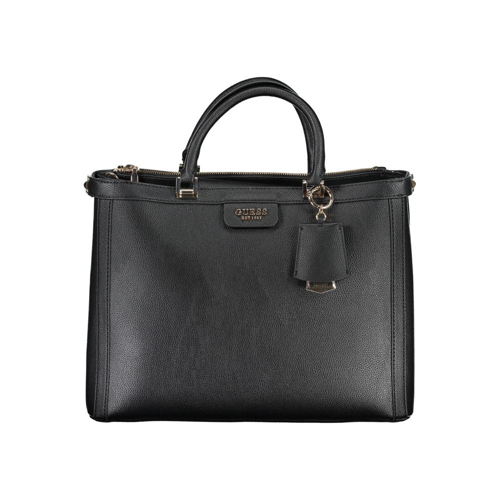 Sac à main Guess Jeans en polyéthylène noir