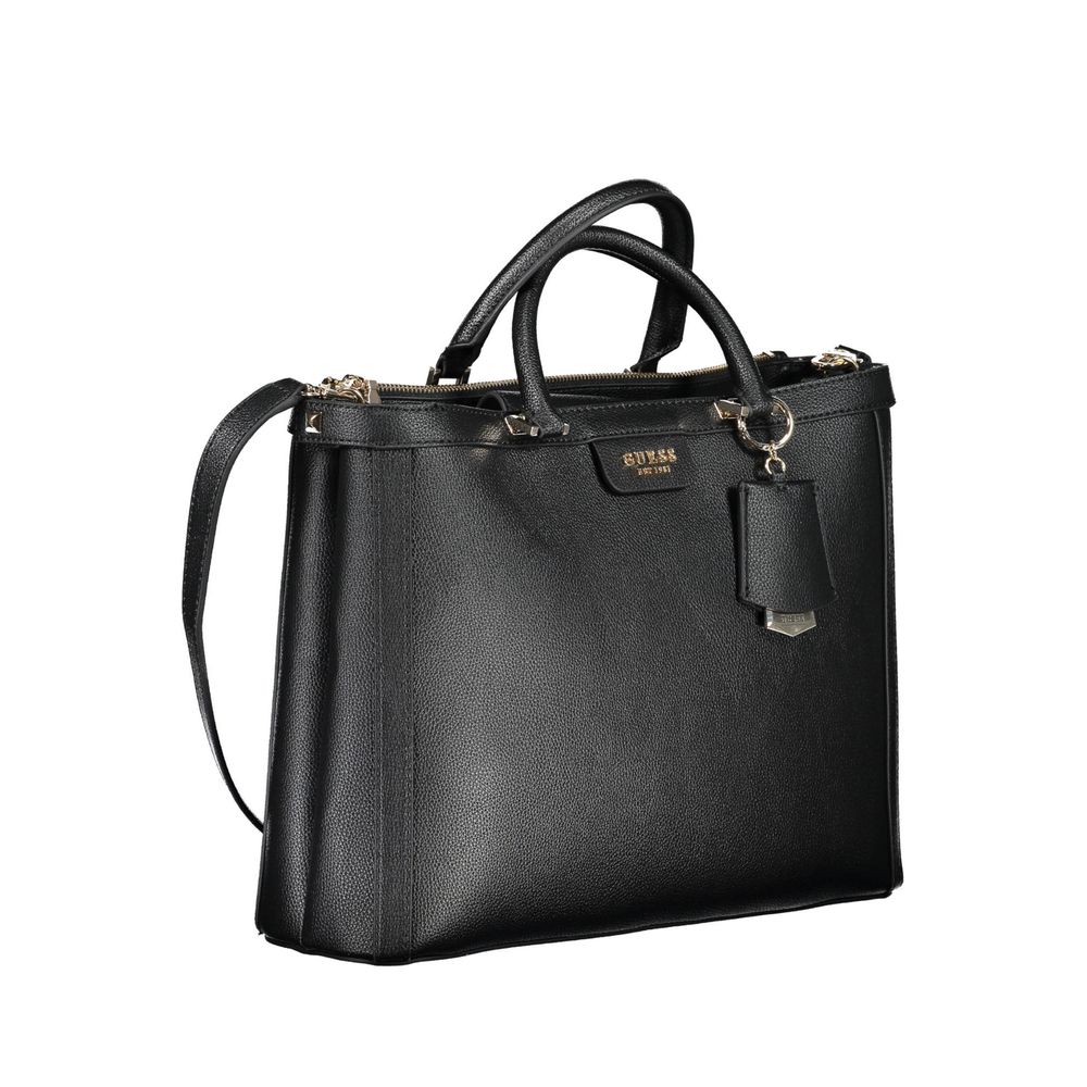 Sac à main Guess Jeans en polyéthylène noir