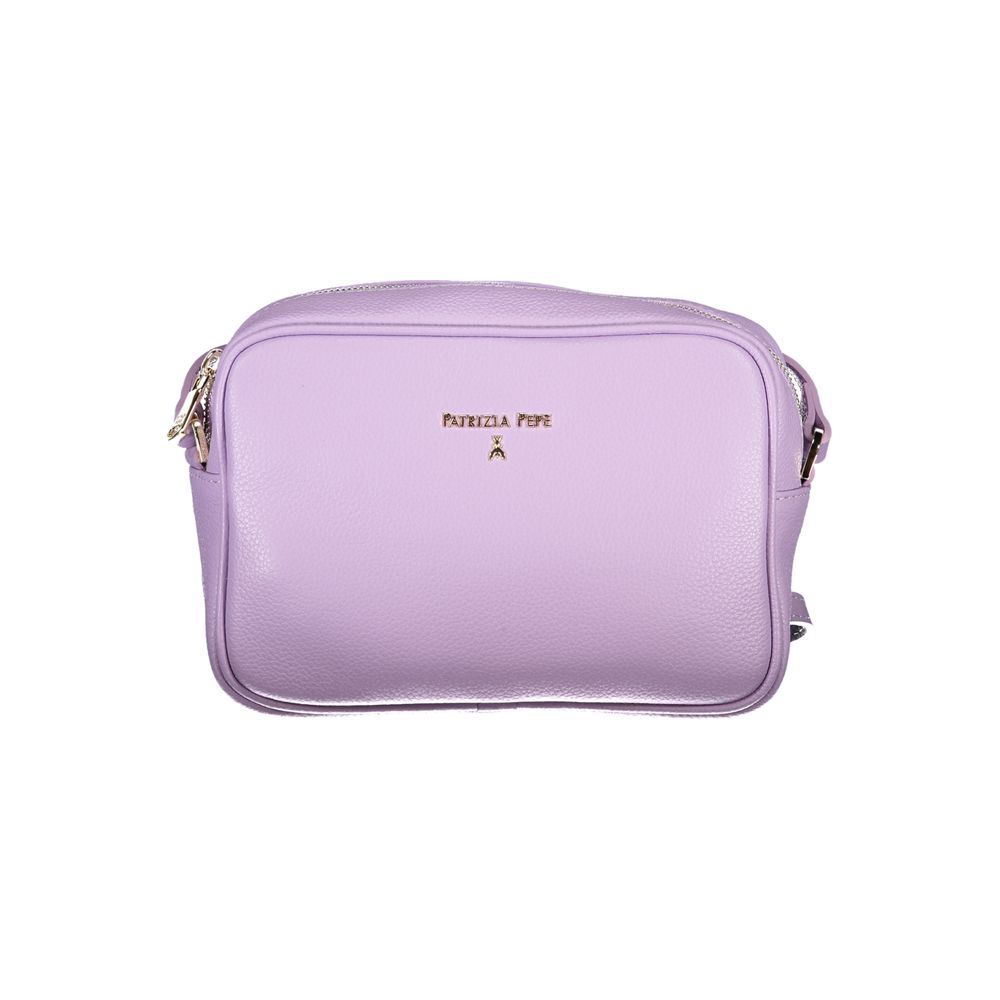 Bolso de mano de polietileno morado Patrizia Pepe