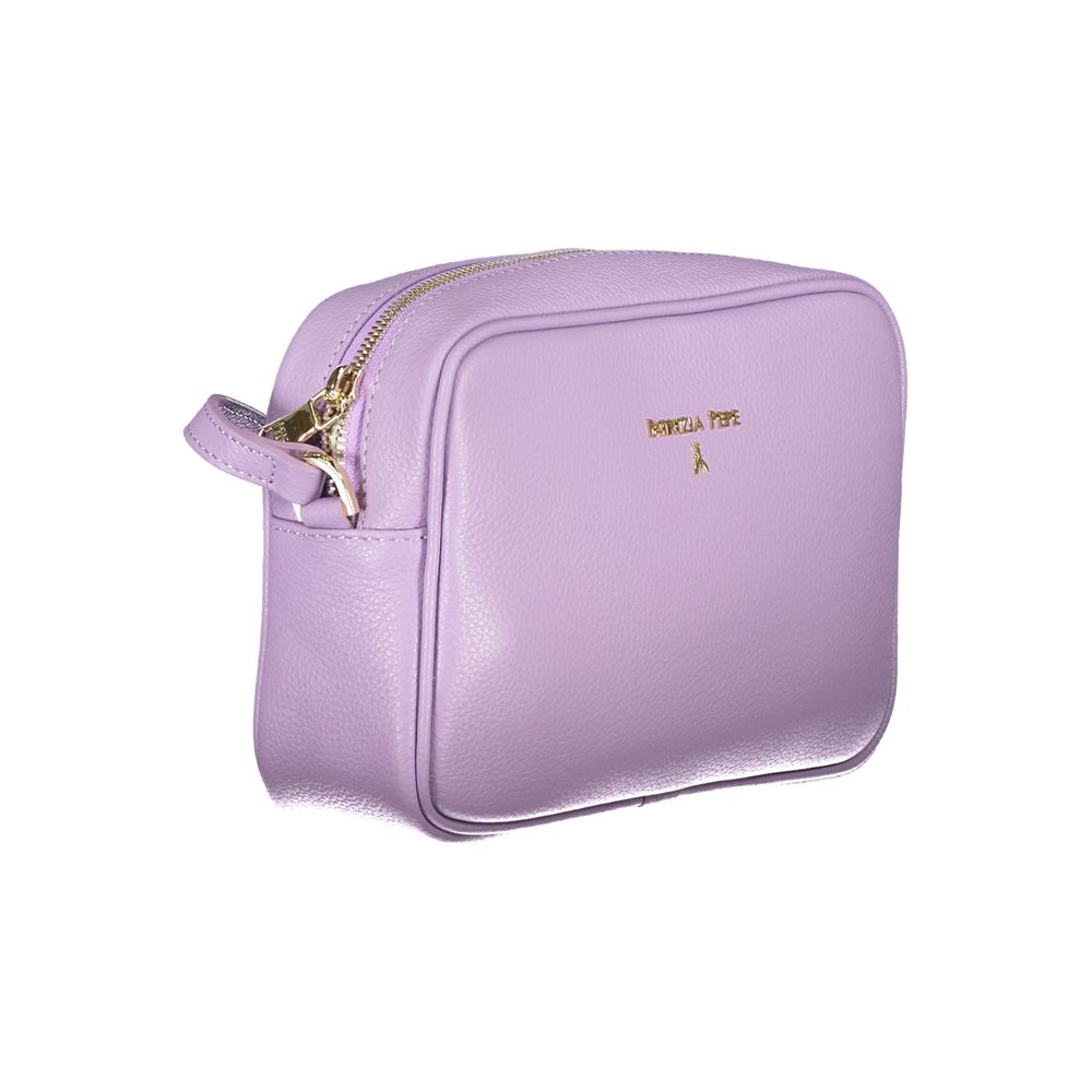 Bolso de mano de polietileno morado Patrizia Pepe