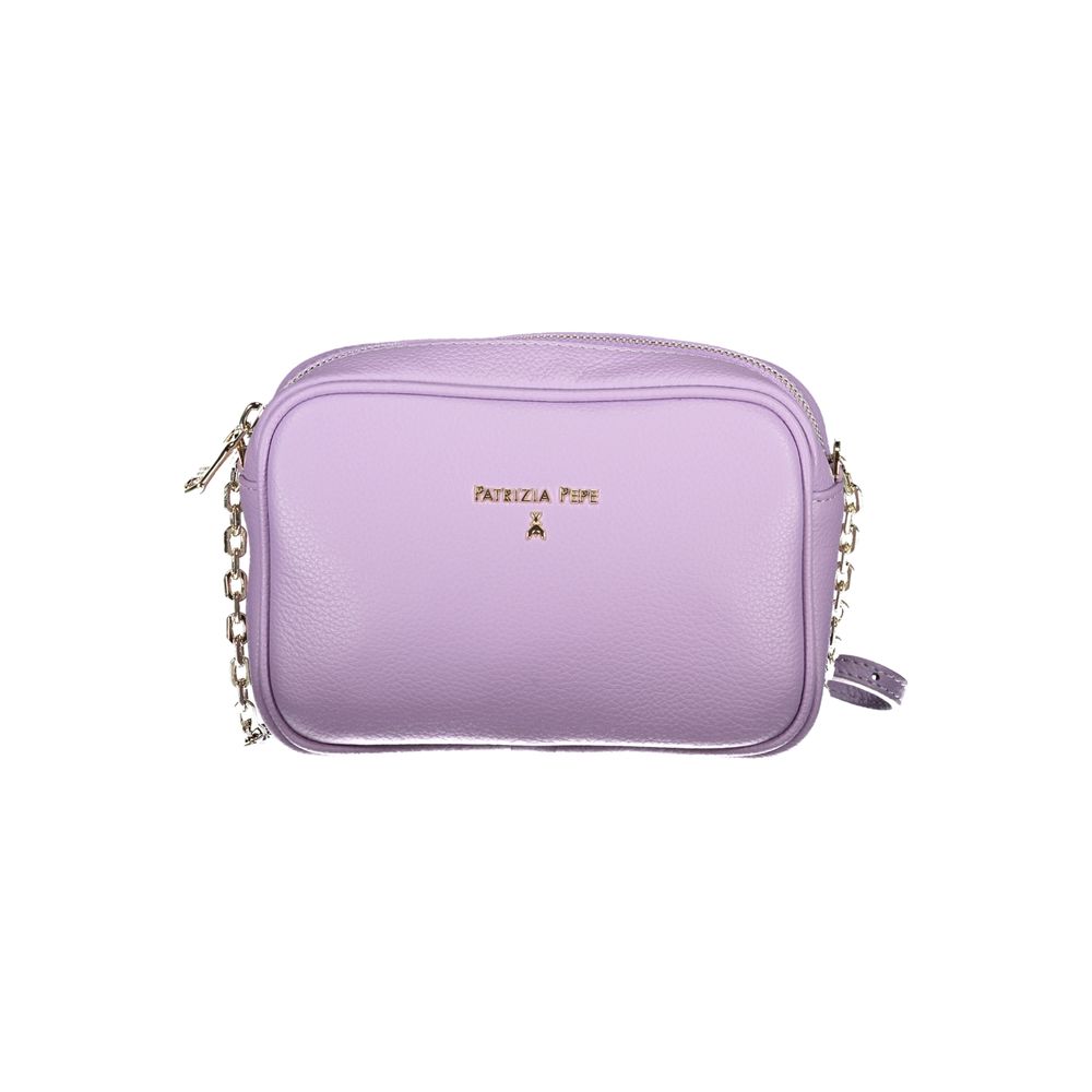 Bolso de mano de polietileno morado Patrizia Pepe