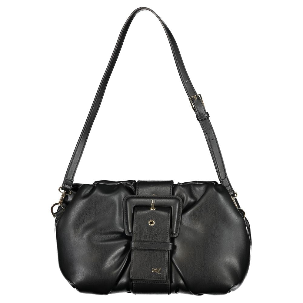 Bolso de mano Patrizia Pepe de polietileno negro